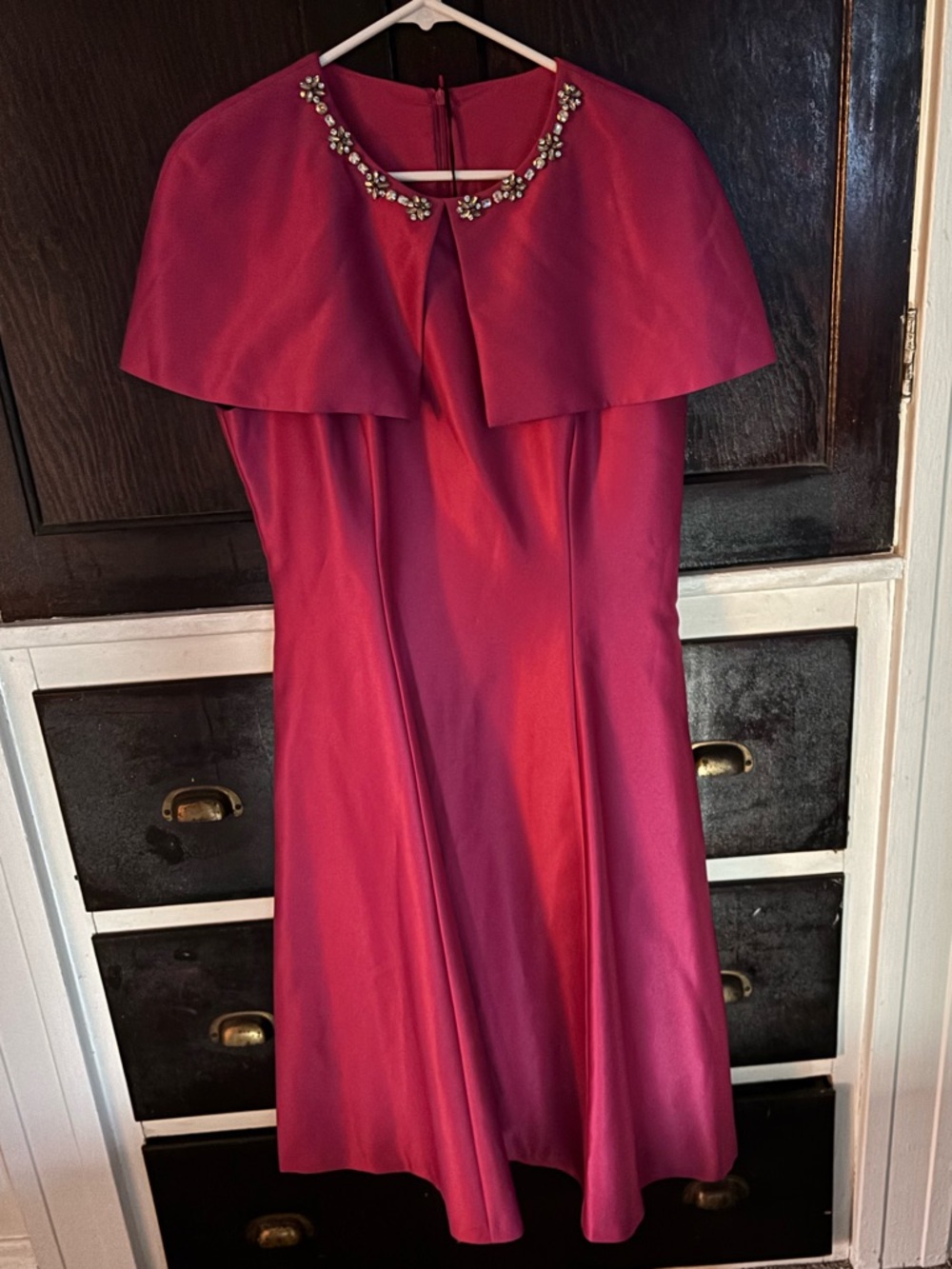 Holly capulet pink dress with rhinestones XL